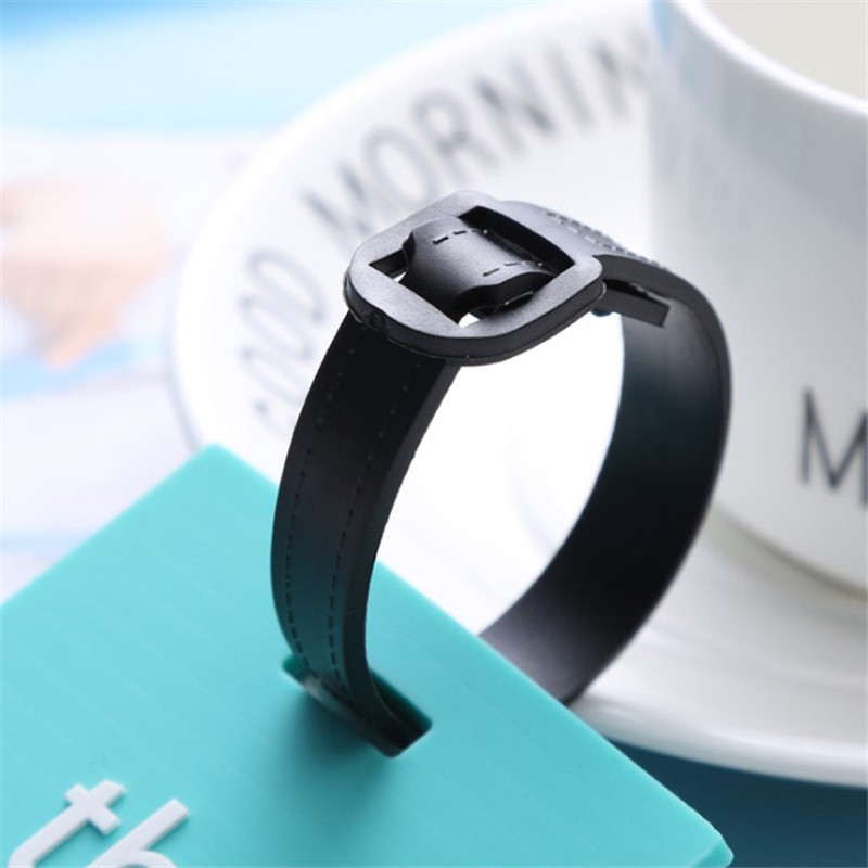 Rajzfilm poggyászcímkék szilikagél bőrönd azonosító cím címketartó poggyászbeszálló címkék utazási kiegészítők