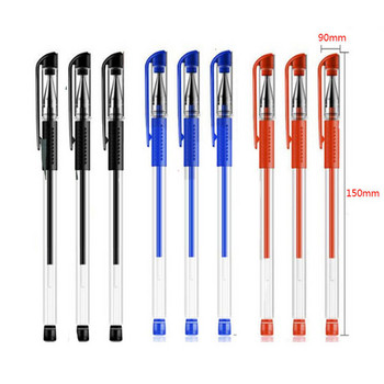 55Pcs/Παρτίδα 0,5mm Κόκκινο/Μαύρο/Μπλε μελάνι Gel Pens Refills Rod Gel Pens For School Gratical Office Μαθητικές προμήθειες γραφής