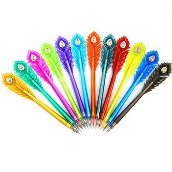 Jonvon Satone 12 τμχ Cute Creative Stationery Kawaii Gel στυλό χρώματος στυλό για σχολικά εργαλεία Γραφείου και σχολικών ειδών Σετ στυλό μελανιού