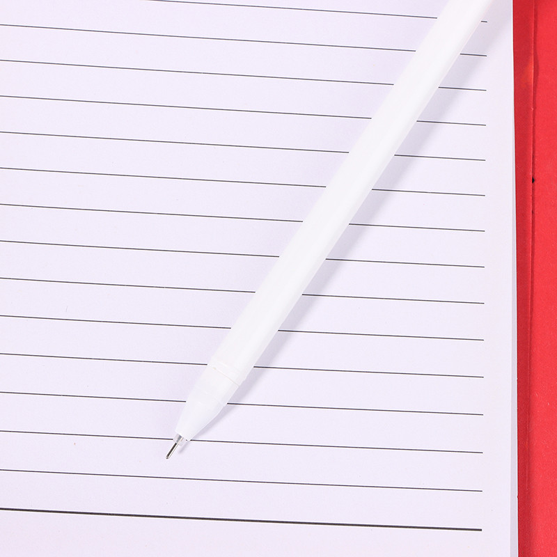 Slatka krznena kuglična gel olovka Plišana kravlja crna tintna olovka Olovke s potpisom Korejski pribor za darove za djevojčice