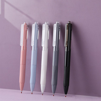 Quick Dry Press Gel στυλό Σετ 5τμχ/κιβώτιο Μαύρο μελάνι γραφής στυλό ST Nib 0,5mm Neutral Gel Pen School