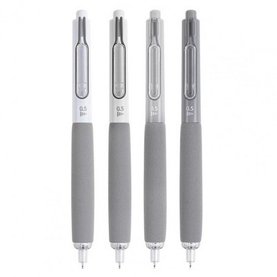 Greitai džiūstantis gelio rašiklis Greitai džiūstantis gelio rašiklis 4 vnt. Minkštos kempinės spaudos tipo talpos plastikinis rašomasis rašiklis mokyklos raštinės reikmenims