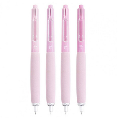 Greitai džiūstantis gelio rašiklis Greitai džiūstantis gelio rašiklis 4 vnt. Minkštos kempinės spaudos tipo talpos plastikinis rašomasis rašiklis mokyklos raštinės reikmenims