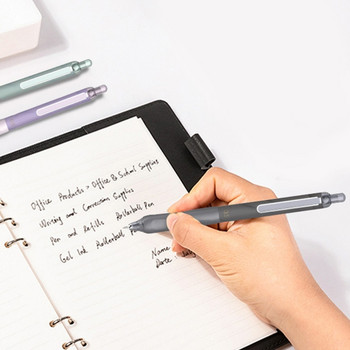 Αναδιπλούμενο στυλό gel με 2 ανταλλακτικά 0,5 χιλιοστά επαναγεμιζόμενο γρήγορο στέγνωμα λείο για γράψιμο για μαθητικό Scrapbooking Καθημερινό ημερολόγιο