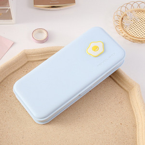 Mielas Macaron pieštukų dėklas Daugiafunkcis raštinės reikmenys matinis PP plastikinis pieštukų laikymo dėžutė studentų pieštukų dėklas Biuro reikmenys