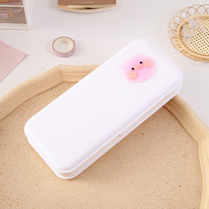 Mielas Macaron pieštukų dėklas Daugiafunkcis raštinės reikmenys matinis PP plastikinis pieštukų laikymo dėžutė studentų pieštukų dėklas Biuro reikmenys