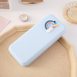 Mielas Macaron pieštukų dėklas Daugiafunkcis raštinės reikmenys matinis PP plastikinis pieštukų laikymo dėžutė studentų pieštukų dėklas Biuro reikmenys