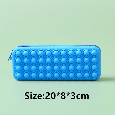 Pop Its Pernica Kawaii pribor Silikonska torbica za olovke Pernica Trousse Školski pribor Pernica Reduce Stres Interestin