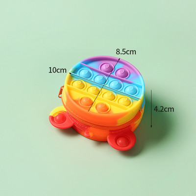 Pop Its Pernica Kawaii pribor Silikonska torbica za olovke Pernica Trousse Školski pribor Pernica Reduce Stres Interestin