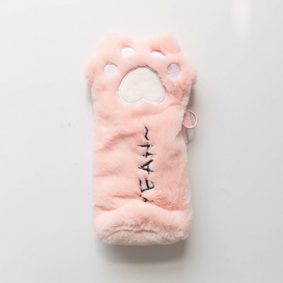 Pernica s mačjom kandžom Slatka plišana pernica Trousse Scolaire Creativity Pencilcase Kawaii Estuche Lapices Pernica sa šapom Škola za djevojčice