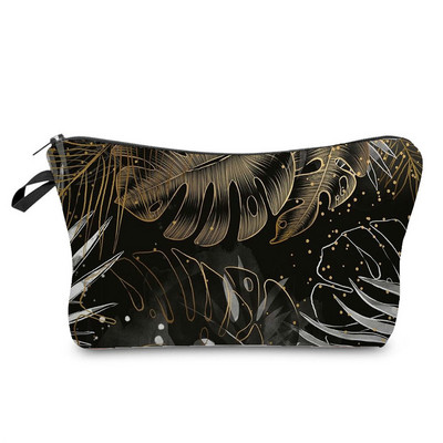 Kosmetikos laikymo krepšys Studentų pieštukų krepšys mergaitėms Moteriškas makiažo krepšys Kelioninis nešiojamasis tinkinama monetų piniginė aukso lapelis lauke