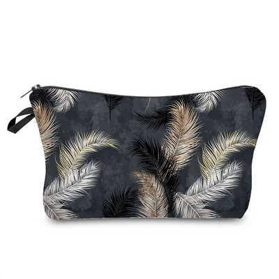 Kosmetikos laikymo krepšys Studentų pieštukų krepšys mergaitėms Moteriškas makiažo krepšys Kelioninis nešiojamasis tinkinama monetų piniginė aukso lapelis lauke