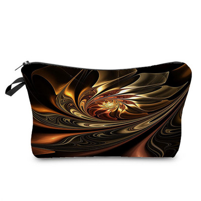 Kosmetikos laikymo krepšys Studentų pieštukų krepšys mergaitėms Moteriškas makiažo krepšys Kelioninis nešiojamasis tinkinama monetų piniginė aukso lapelis lauke