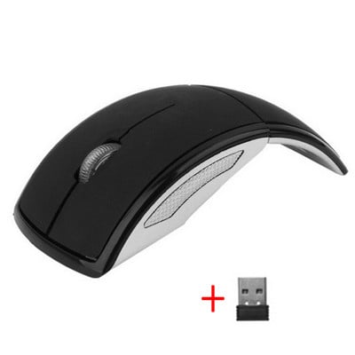 7 spalvų belaidė pelė 2.4G kompiuterio pelė, sulankstoma, sulankstoma optinė pelė, USB imtuvas nešiojamam kompiuteriui, staliniam biurui