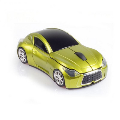 Ασύρματο ποντίκι 3D 2,4 HZ Ποντίκια με στυλ αυτοκινήτου Camouflage Optical Gaming Mouse 1600DPI With Light LED USB Receiver for Laptop