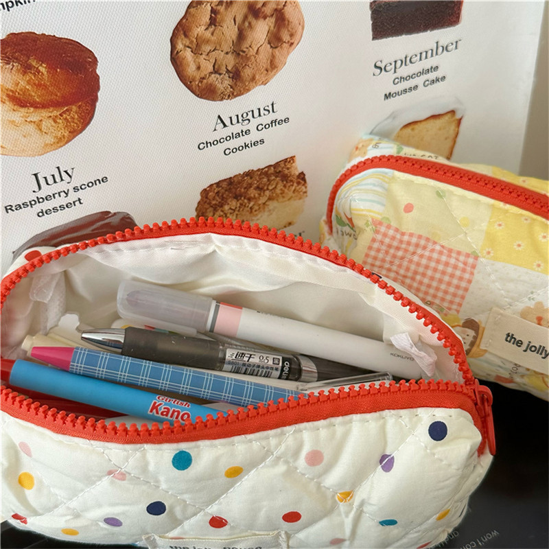 Penalas Estuche Cute Wave Point Pieštukų dėklai Korėjos raštinės reikmenys 2023 m. Daugiafunkciniai laikymo krepšiai Piornik Mokykliniai aksesuarai