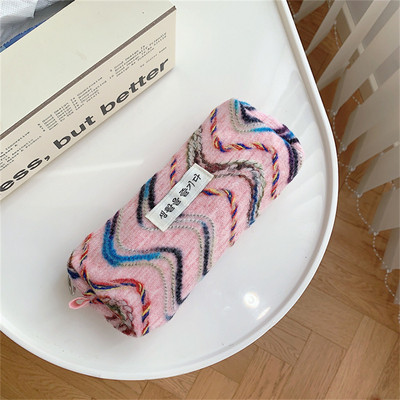 Penalas Siuvinėjimas Estojo Kelnės Krepšiai Dėklai Penalai Biuro mergaitėms Estuche Korėjos raštinės reikmenys Vaivorykštė Lapicera Piornik