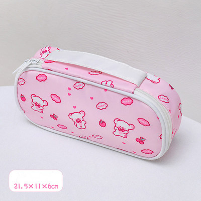 Kawaii tolltartók tok állatok tolltartók koreai írószerek aranyos anyag escolar lapiceras estuche táska nadrág kalemlik tasak