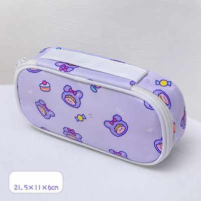 Kawaii tolltartók tok állatok tolltartók koreai írószerek aranyos anyag escolar lapiceras estuche táska nadrág kalemlik tasak