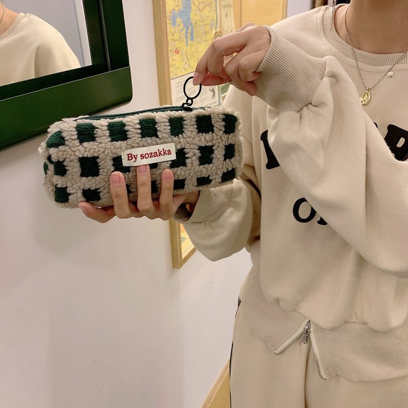 Калъф за молив Плюшен материал Escolar 2023 Kawaii Pochita Estuche Калъфи Сладък молив Ученически пособия Стационарни Fundas Kalemlik