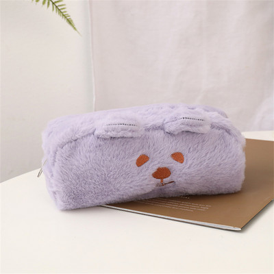 Tolltartó Plüss Kawaii tolltartó tokok Estojo Escolar Estuches Koreai Papeleria Iskolai Kiegészítők Tasak Trousse Lapiceras