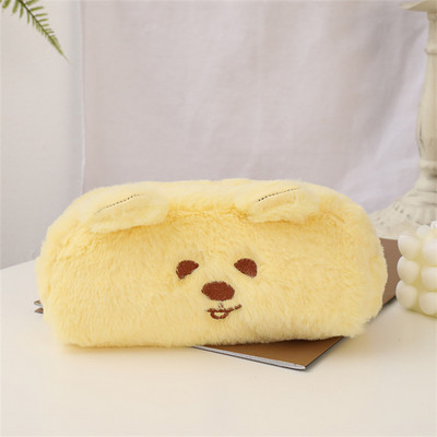 Tolltartó Plüss Kawaii tolltartó tokok Estojo Escolar Estuches Koreai Papeleria Iskolai Kiegészítők Tasak Trousse Lapiceras
