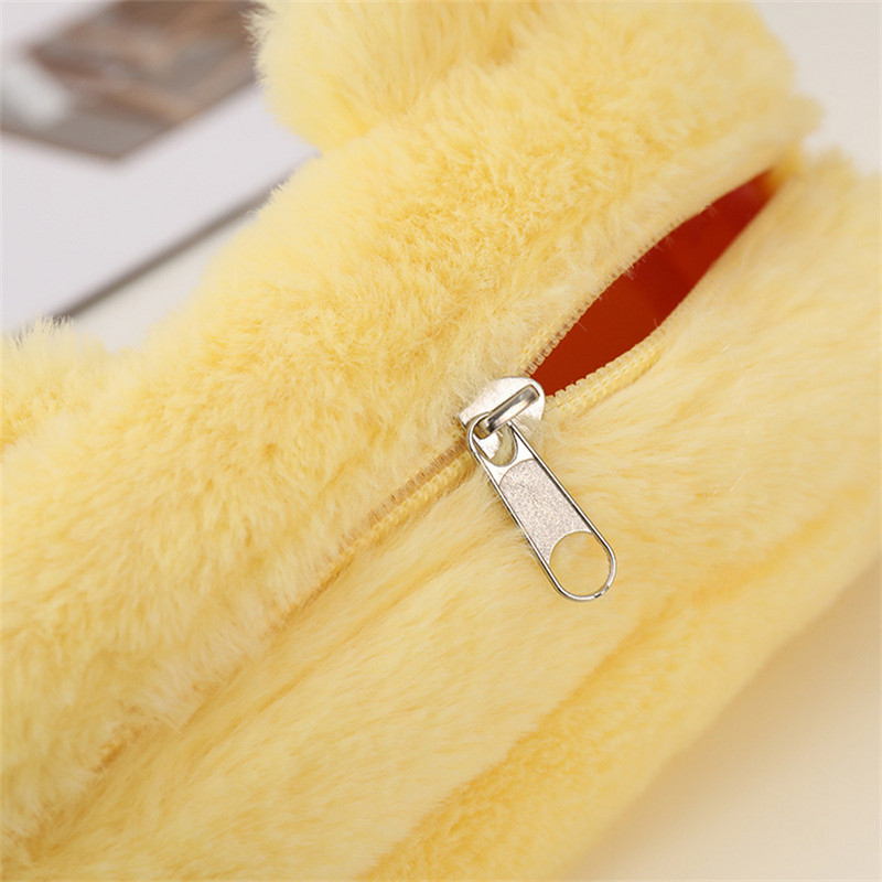 Tolltartó Plüss Kawaii tolltartó tokok Estojo Escolar Estuches Koreai Papeleria Iskolai Kiegészítők Tasak Trousse Lapiceras