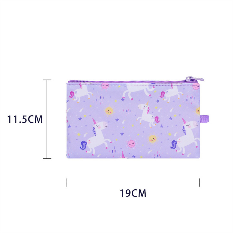Калъфи за моливи Kawaii Unicorn Корейски канцеларски материали Estuche Сладки чанти Ученически моливи Estojo Fundas 2023 Trousse Kalemlik Etui