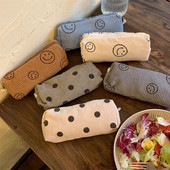 Penalas Estuche maišelio medžiaga Pochita Estojo Escolar mokyklos dėklai Korėjietiški raštinės reikmenys Vintažinis mielas veidukas Etui krepšys