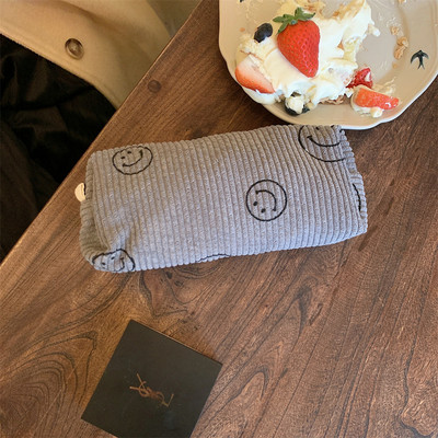 Penalas Estuche maišelio medžiaga Pochita Estojo Escolar mokyklos dėklai Korėjietiški raštinės reikmenys Vintažinis mielas veidukas Etui krepšys