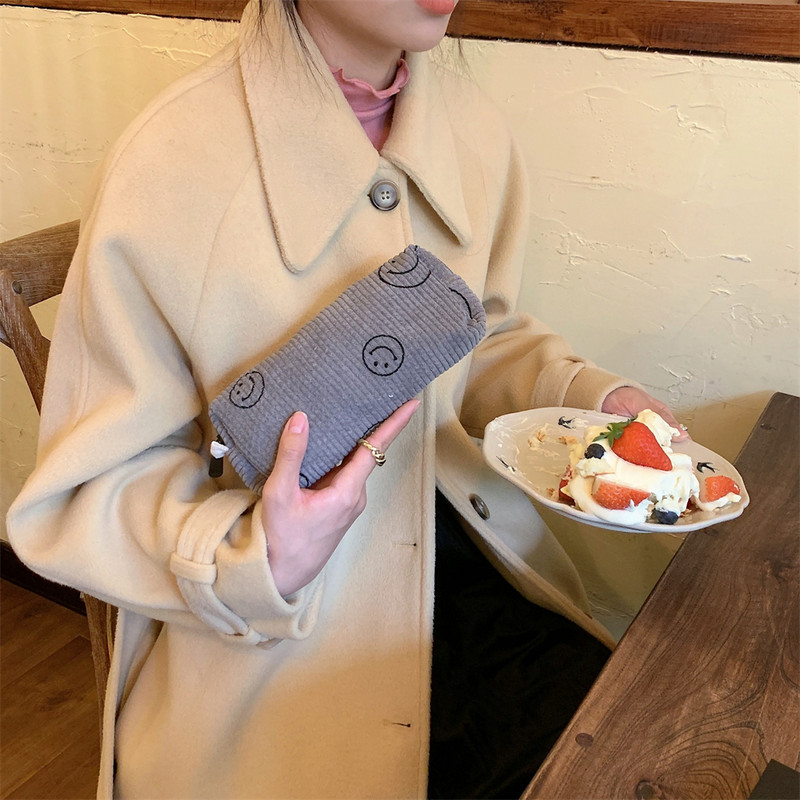 Penalas Estuche maišelio medžiaga Pochita Estojo Escolar mokyklos dėklai Korėjietiški raštinės reikmenys Vintažinis mielas veidukas Etui krepšys