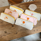 Penalas Gėlių pieštukai Mergaičių Krepšiai Penalo dėklai Estuches Pochita Kanken Cartucheras Siuvinėjimas Korėjos raštinės reikmenys