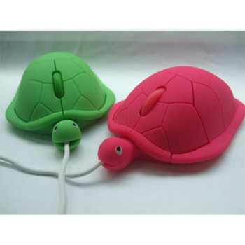 Χαριτωμένο ζωικό ενσύρματο ποντίκι USB 3D Turtle Optical Mouse Mouse για υπολογιστή PC Mini Pro Sea Turtle Gaming Mouse