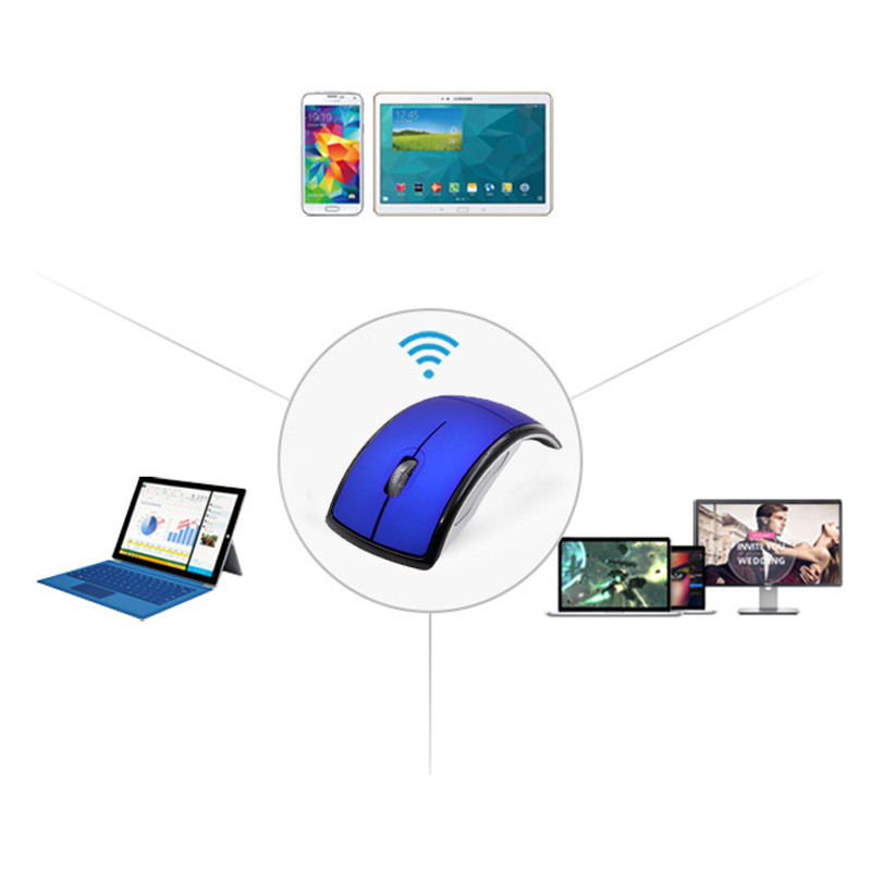 Sulankstoma pelė Creative 2.4G belaidė optinė pelė, skirta Microsoft nešiojamam kompiuteriui, aukštos kokybės 1 vnt