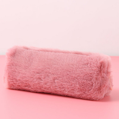 Korėjietiškas mokyklinis pieštukų dėklas Mielas pliušinis penalinis dėklas mergaitėms berniukams pieštukas užtrauktukas makiažo piniginė maišelis Kanceliarinės prekės mokyklinės prekės