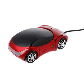 USB геймърска мишка с форма на мини кола 2.4GH Издръжлива кабелна мишка за PC лаптоп компютър USB2.0 Оптична мишка за кола