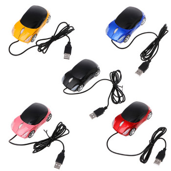 Mini Car Shape USB Gaming Mouse 2.4GH Ανθεκτικό ενσύρματο ποντίκι για υπολογιστή φορητό υπολογιστή USB2.0 Οπτικά ποντίκια με στυλ αυτοκινήτου