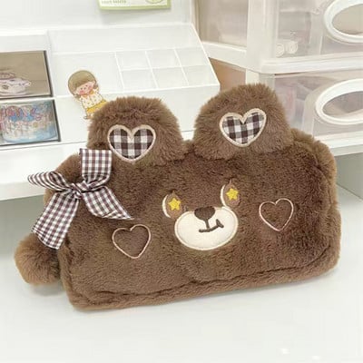 Pliiatsikastid Papeleria Estuche Escolar Girls School Kirjatarbed 2021 kohev pliiatsikarp Kawaii Storage Trousse Scolaire kosmeetikakott