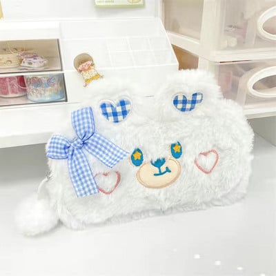 Pliiatsikastid Papeleria Estuche Escolar Girls School Kirjatarbed 2021 kohev pliiatsikarp Kawaii Storage Trousse Scolaire kosmeetikakott