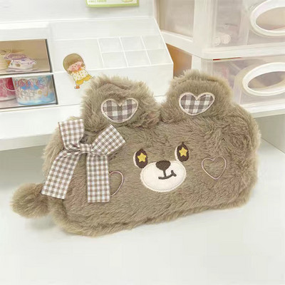 Pliiatsikastid Papeleria Estuche Escolar Girls School Kirjatarbed 2021 kohev pliiatsikarp Kawaii Storage Trousse Scolaire kosmeetikakott