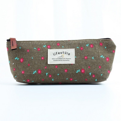 Geantă de creion din pânză Organizator de depozitare pentru articole de papetărie Trusa de creion Rechizite școlare Cutie de creioane Cutie de creioane Husă de papetărie