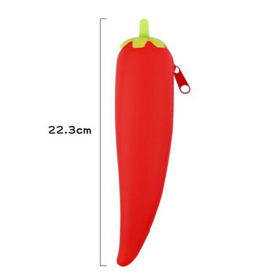 1 vnt Kūrybinis baklažanų pupelių ankšties formos silikoninis rašiklio maišelis studentams dovanų raštinės reikmenų laikymo pieštukų dėklas Biuro reikmenys mokykliniai reikmenys Nенал