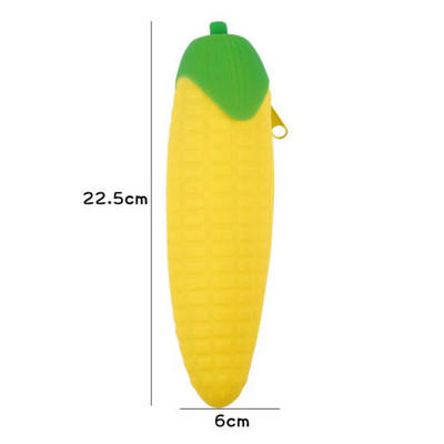 1 vnt Kūrybinis baklažanų pupelių ankšties formos silikoninis rašiklio maišelis studentams dovanų raštinės reikmenų laikymo pieštukų dėklas Biuro reikmenys mokykliniai reikmenys Nенал