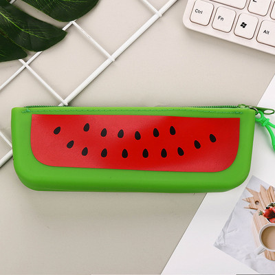 1 vnt Kūrybinis baklažanų pupelių ankšties formos silikoninis rašiklio maišelis studentams dovanų raštinės reikmenų laikymo pieštukų dėklas Biuro reikmenys mokykliniai reikmenys Nенал