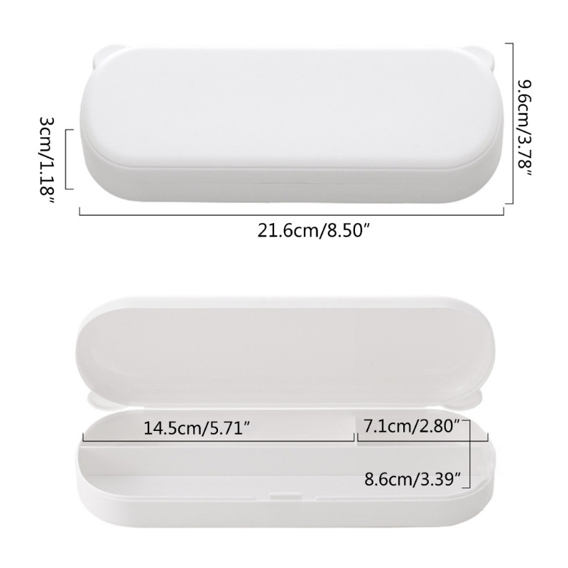 Didelės talpos pieštukų dėklas vandeniui atsparus pieštukų dėžutė Plastikinė raštinės reikmenų dėžutė mergaitei