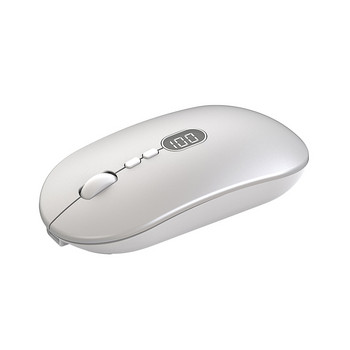 Акумулаторен дисплей за сила на звука Безжична мишка със 7 бутона 20G 60IPS Заглушаване на клавиша Кабелна 2.4G безжична двоен режим за преносими компютри