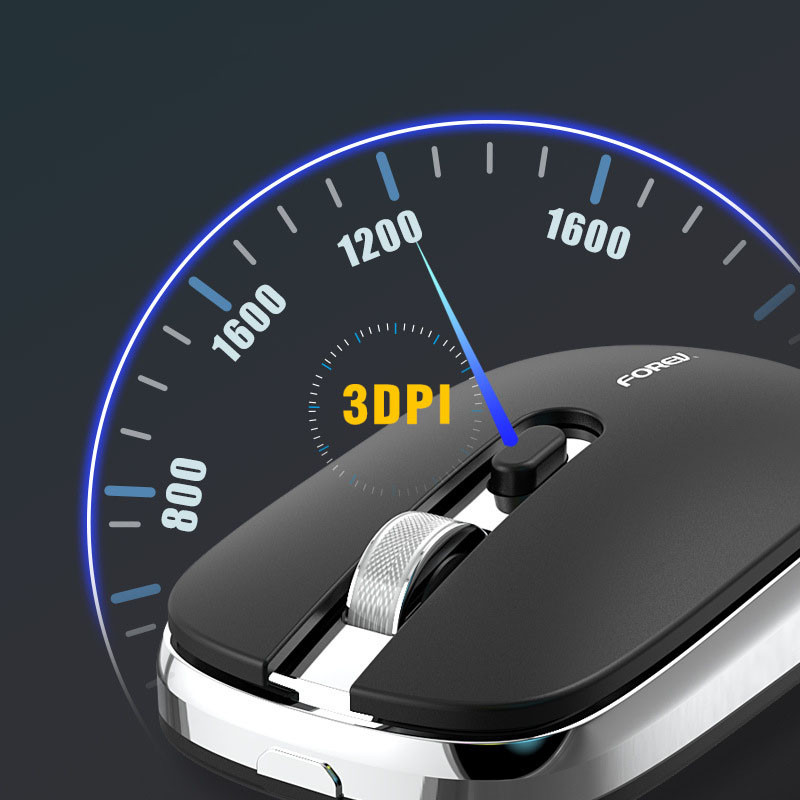 2,4G vezeték nélküli egér CNC fém görgős 1600DPI könnyű üzleti irodai hordozható és kényelmes