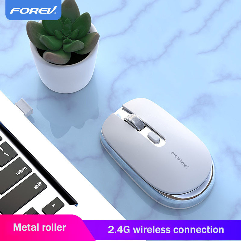 2,4G vezeték nélküli egér CNC fém görgős 1600DPI könnyű üzleti irodai hordozható és kényelmes