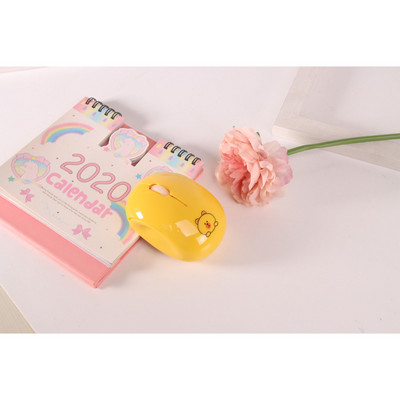 Įkraunama „Bluetooth“ pelė Belaidė dviejų režimų nešiojamasis kompiuteris stalinis kompiuteris Miela mergaitė, nutildyta pelė