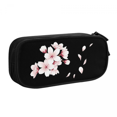 Jazminų gėlė Sakura medžio pieštukų dėklai Ramunė, mielas rašiklio laikiklis, krepšys mergaitei berniukui, didelės talpos studentams, mokyklinėms dovanoms, pieštukų dėžutėje